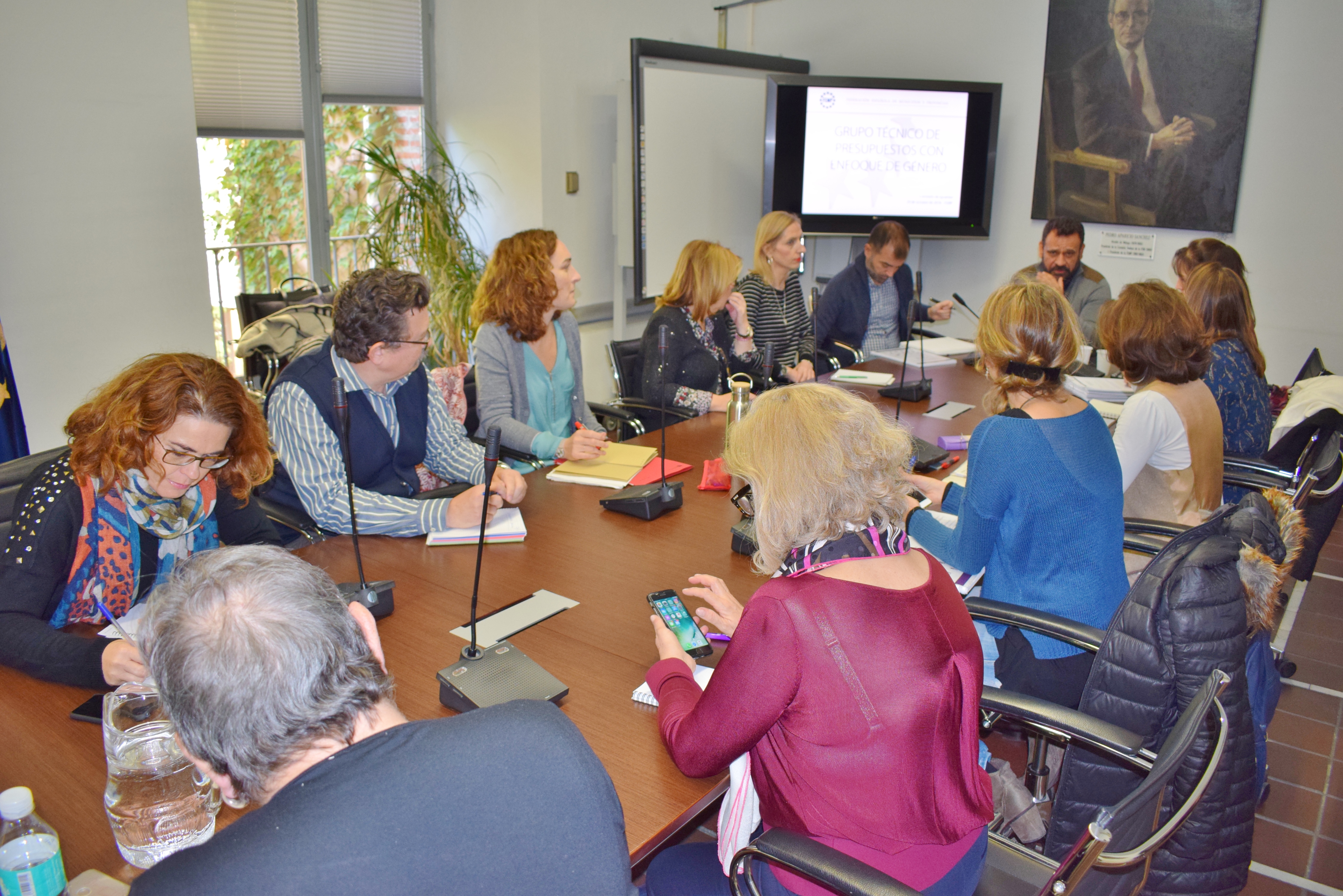 Reunión del grupo de trabajo celebrada el 29 de octubre en la sede de la FEMP